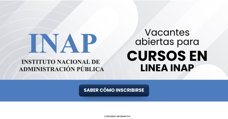 Formación online sin coste con los cursos INAP