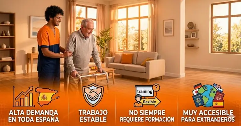 Vacantes abiertas para cuidador de personas mayores: cómo asegurar la suya